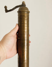 Load image into Gallery viewer, Antique Brass Pepper Mill
