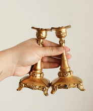 Load image into Gallery viewer, Antique Art Nouveau Candleholder Pair
