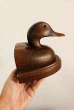 Load image into Gallery viewer, Vintage Large Wood Duck Bookends
