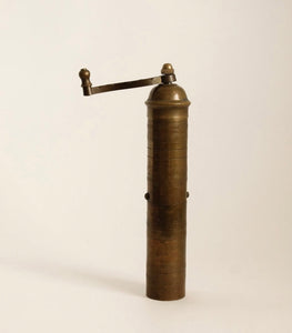 Antique Brass Pepper Mill