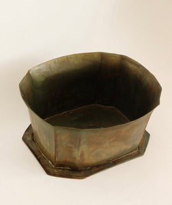 Vintage Brass Jardiniere Planters