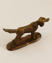 Load image into Gallery viewer, Solid Brass Pointer Statue
