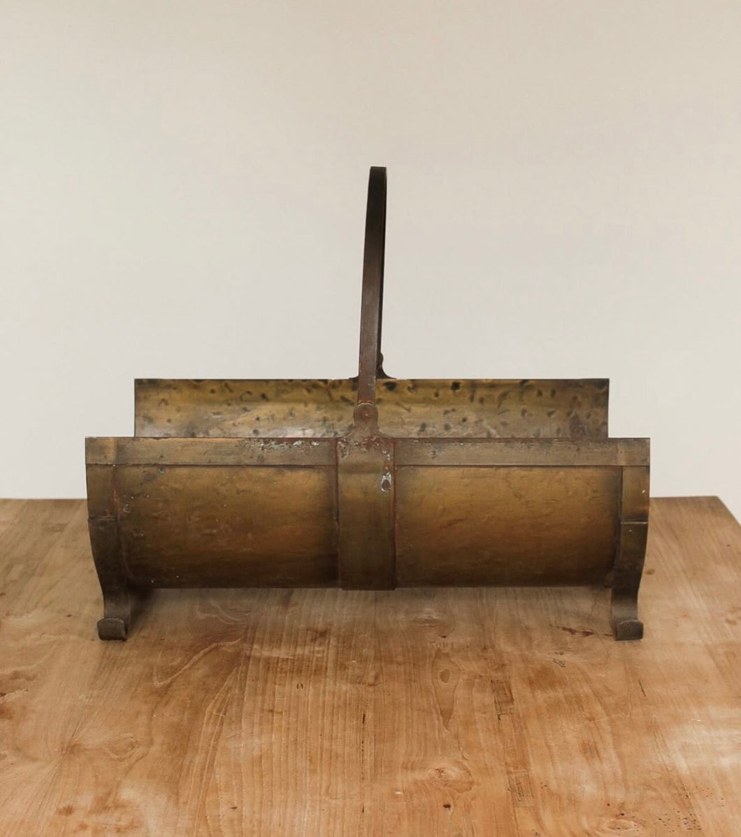 Antique Log Holder