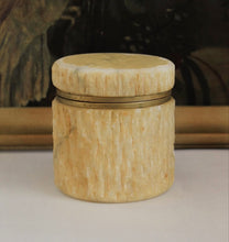 Load image into Gallery viewer, Vintage Yellow Alabaster Jar
