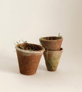 Mini Antique Terracotta Pots