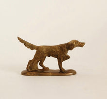 Load image into Gallery viewer, Solid Brass Pointer Statue
