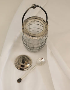 Silver Plate Sugar Jar