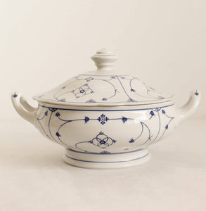 Vintage Bavaria Strawflower Tureen