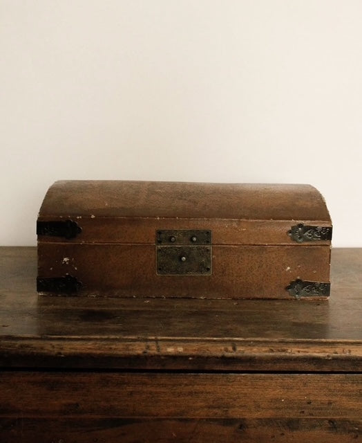Antique Leather Box