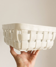 Load image into Gallery viewer, Vintage Ceramic Lattice Basket
