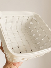 Load image into Gallery viewer, Vintage Ceramic Lattice Basket
